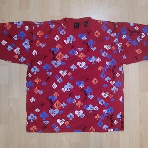 Kani Gold Men's Red Graphic T-shirt Size XL